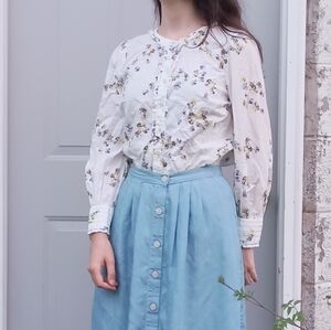 NWOT Floral long sleeve shirt